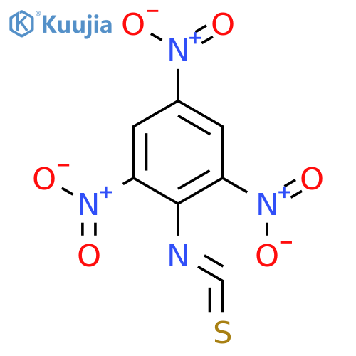 BENZENE, 2-ISOTHIOCYANATO-1,3,5-TRINITRO- structure