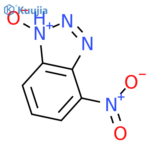 1H-Benzotriazole, 7-nitro-, 3-oxide structure