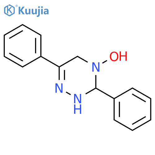 1,2,4-TRIAZINE, 2,3,4,5-TETRAHYDRO-4-HYDROXY-3,6-DIPHENYL- structure