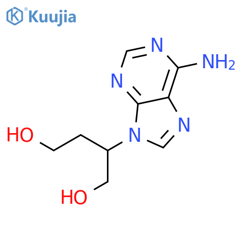 2-(6-Amino-9H-purin-9-yl)-1,4-butanediol structure