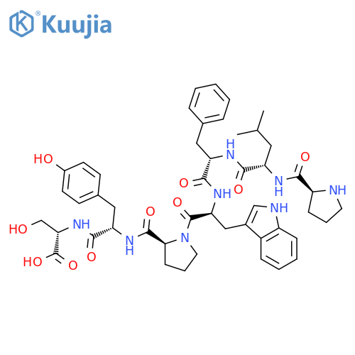 L-Serine, L-prolyl-L-leucyl-L-phenylalanyl-L-tryptophyl-L-prolyl-L-tyrosyl- structure