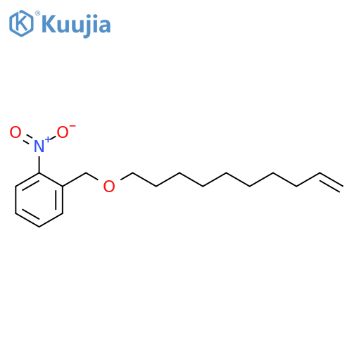 BENZENE, 1-[(9-DECENYLOXY)METHYL]-2-NITRO- structure