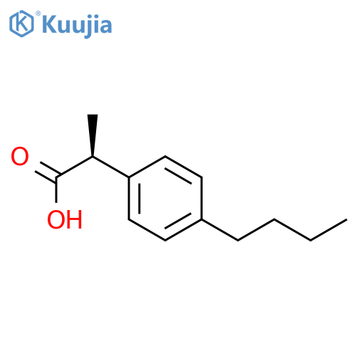 (S)-2-(4-Butylphenyl)-propionic Acid structure