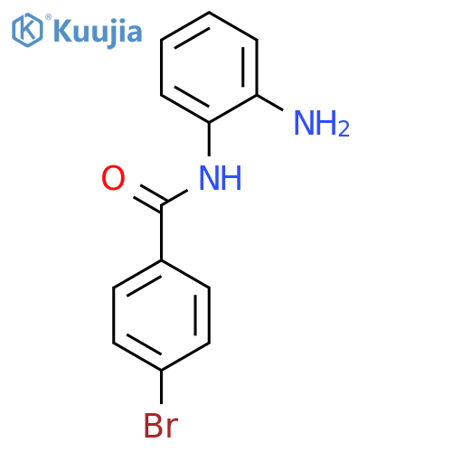 N-(2-aminophenyl)-4-bromobenzamide structure