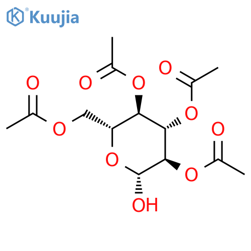 D-Glucose,2,3,4,6-tetraacetate structure