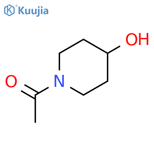 1-(4-hydroxypiperidin-1-yl)ethan-1-one structure