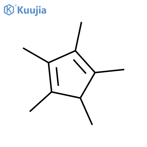 1,2,3,4,5-pentamethylcyclopenta-1,3-diene structure
