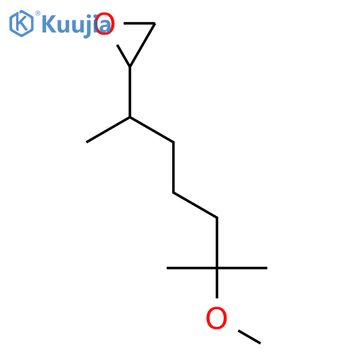 Oxirane,2-(5-methoxy-1,5-dimethylhexyl)- structure