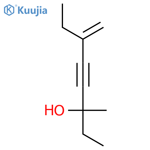 4-Octyn-3-ol,3-methyl-6-methylene- structure