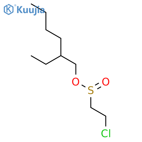 ETHANESULFINIC ACID, 2-CHLORO-, 2-ETHYLHEXYL ESTER structure