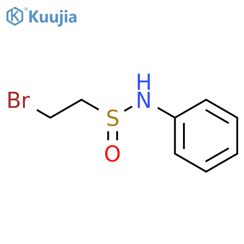 Ethanesulfinamide, 2-bromo-N-phenyl- structure