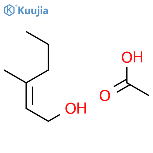 2-HEXEN-1-OL, 3-METHYL-, ACETATE, (2Z)- structure