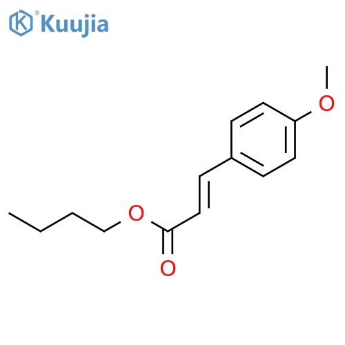 (E)-Butyl 3-(4-methoxyphenyl)acrylate structure