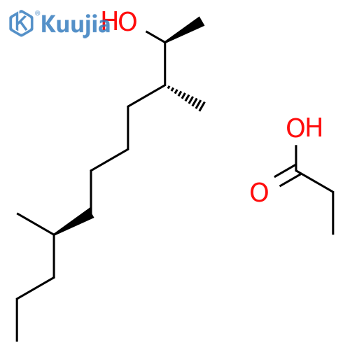 2-UNDECANOL, 3,8-DIMETHYL-, PROPANOATE, (2S,3R,8R)- structure