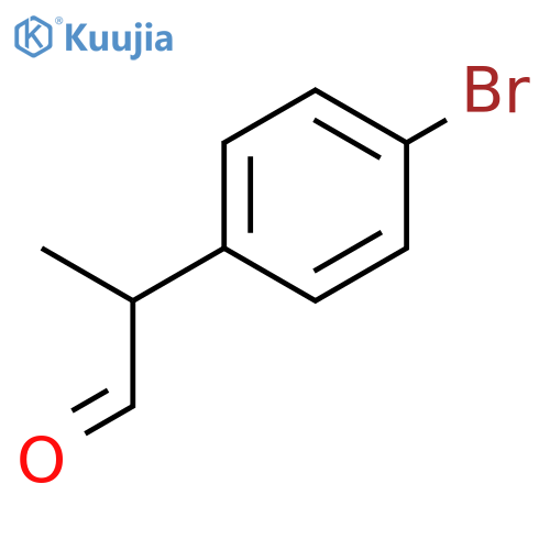 2-(4-bromophenyl)propanal structure