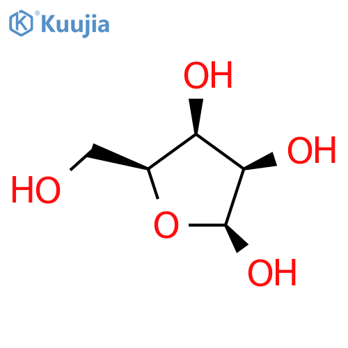b-L-Lyxofuranose structure