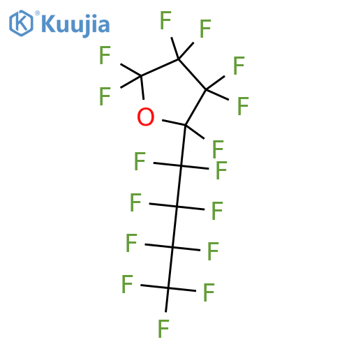 Heptafluorotetrahydro(nonafluorobutyl)furan structure