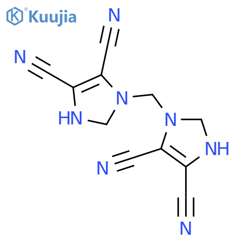1,1a(2)-Methylenebis[2,3-dihydro-1H-imidazole-4,5-dicarbonitrile] structure
