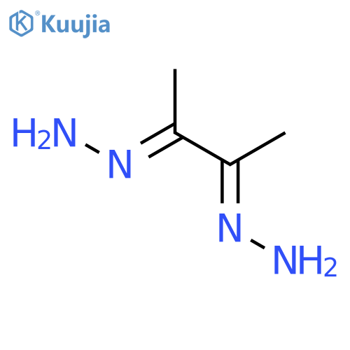 2,3-Butanedione, dihydrazone, (E,E)- structure