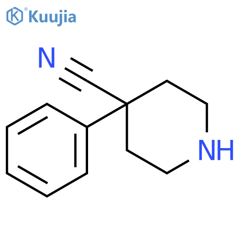 4-Phenylpiperidine-4-carbonitrile structure