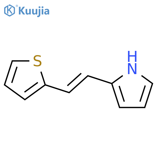 1H-PYRROLE, 2-[2-(2-THIENYL)ETHENYL]- structure
