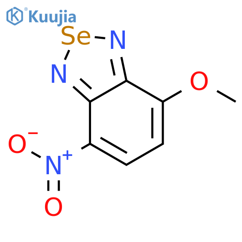 2,1,3-Benzoselenadiazole, 4-methoxy-7-nitro- structure