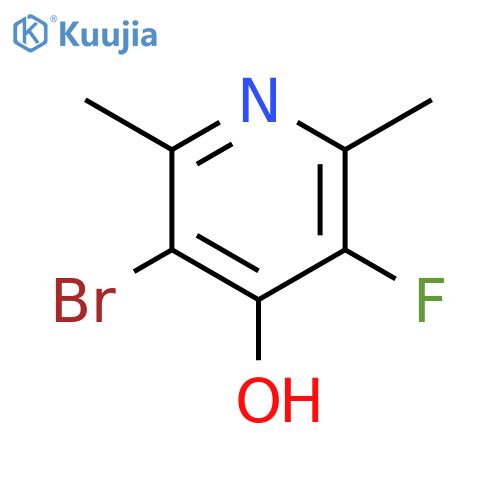 4-Pyridinol,3-bromo-5-fluoro-2,6-dimethyl- structure
