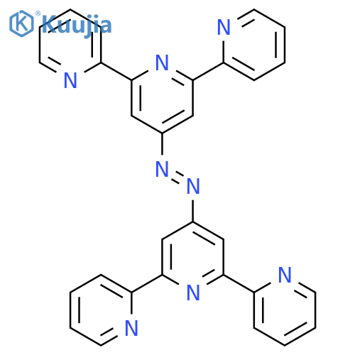 2,2':6',2''-Terpyridine, 4',4''''-azobis- structure