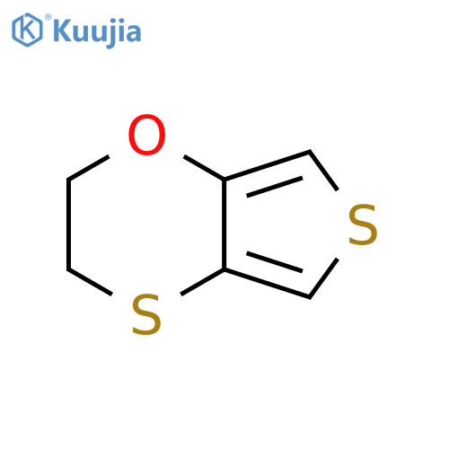 Thieno[3,4-b]-1,4-oxathiin, 2,3-dihydro- structure