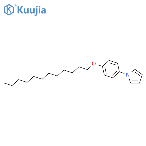 1H-PYRROLE, 1-[4-(DODECYLOXY)PHENYL]- structure