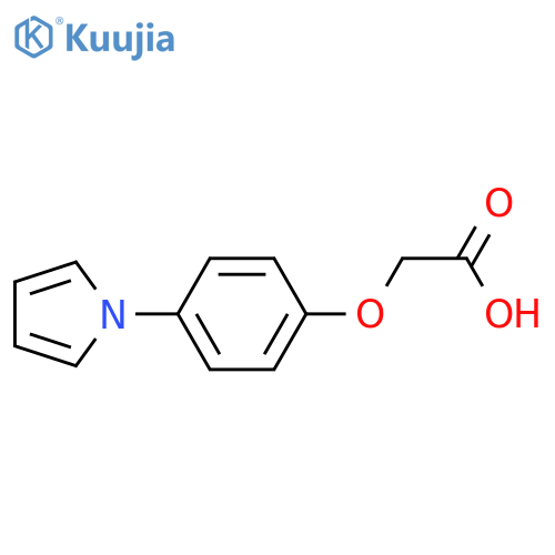(4-Pyrrol-1-yl-phenoxy)-acetic acid structure