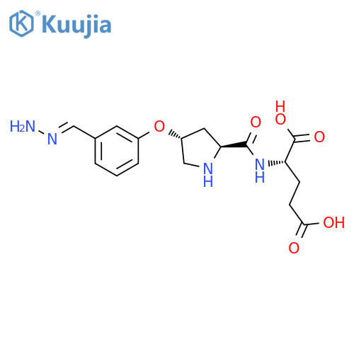 L-GLUTAMIC ACID, (4R)-4-[3-(AMINOIMINOMETHYL)PHENOXY]-L-PROLYL- structure