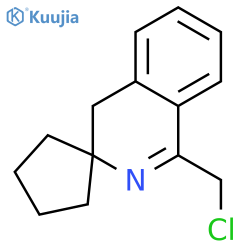 1'-(chloromethyl)-4'H-spiro[cyclopentane-1,3'-isoquinoline] structure