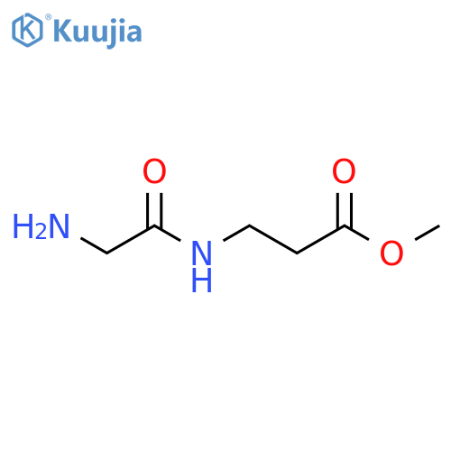 methyl 3-(2-aminoacetamido)propanoate structure