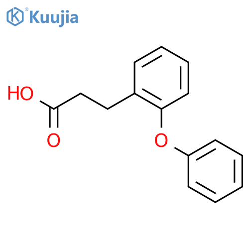 3-(2-Phenoxyphenyl)propanoic acid structure