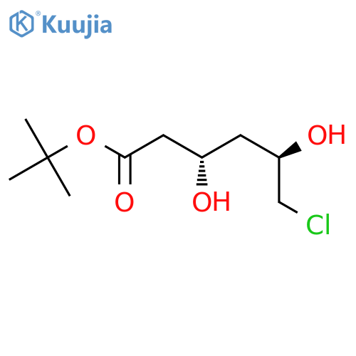 tert-Butyl (3S,4R)-6-Chloro-3,5-dihydroxyhexanoate structure