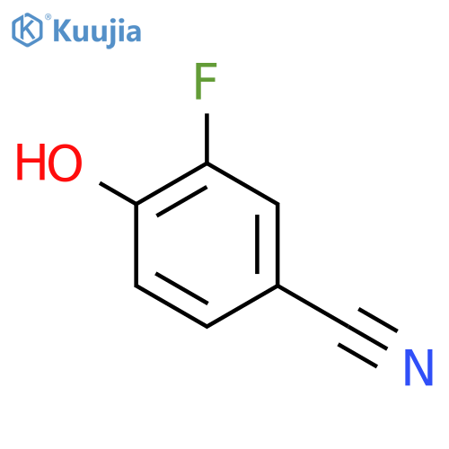 3-Fluoro-4-hydroxybenzonitrile structure