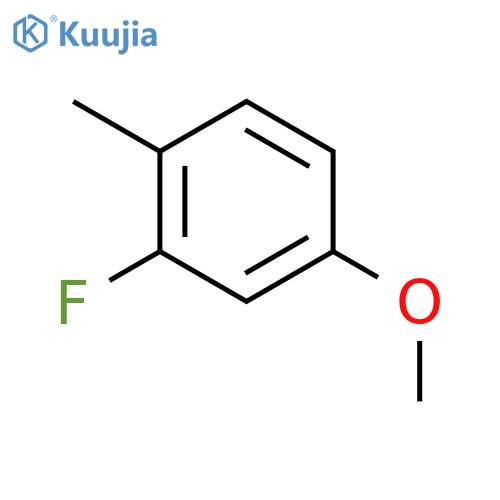 3-Fluoro-4-methylanisole structure