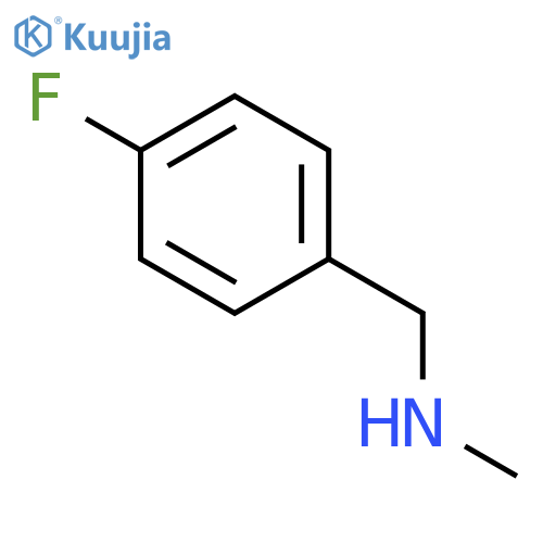 4-Fluoro-N-methylbenzylamine structure