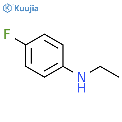 N-Ethyl-4-fluoroaniline structure