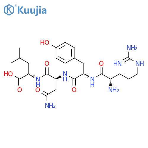 L-Leucine, L-arginyl-L-tyrosyl-L-asparaginyl- structure