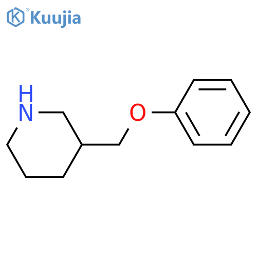 3-(Phenoxymethyl)piperidine structure