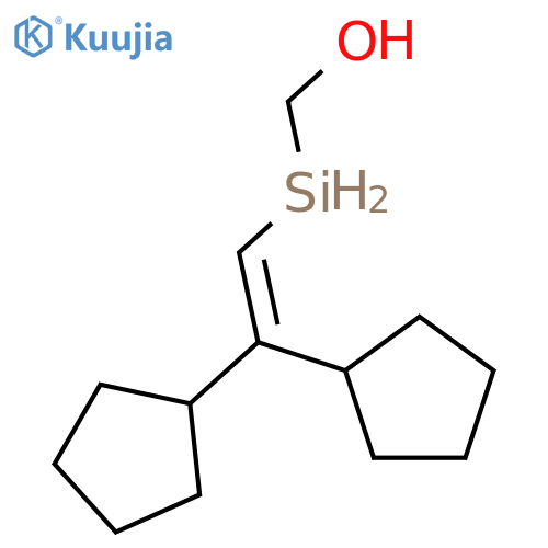 METHANOL, (DICYCLOPENTYLETHENYLSILYL)- structure