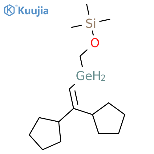 SILANE, [(DICYCLOPENTYLETHENYLGERMYL)METHOXY]TRIMETHYL- structure