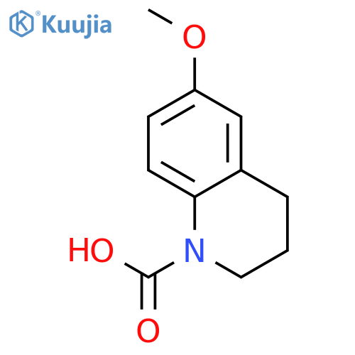 1(2H)-Quinolinecarboxylic acid, 3,4-dihydro-6-methoxy- structure