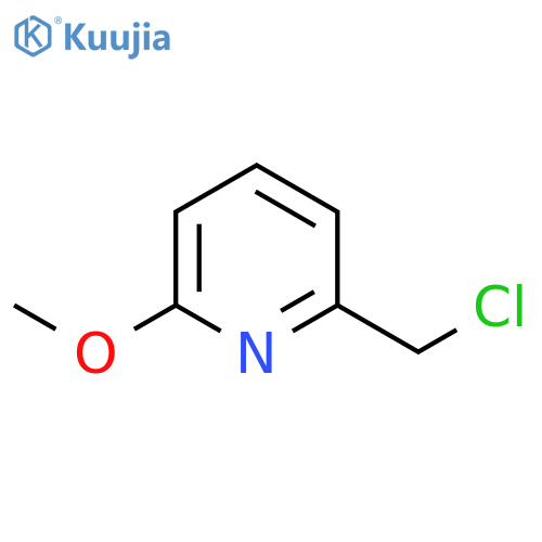 2-(chloromethyl)-6-methoxy-Pyridine structure