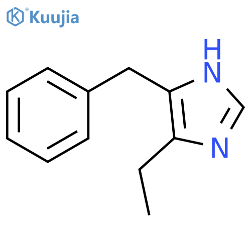 4-ethyl-5-(phenylmethyl)-1H-Imidazole structure