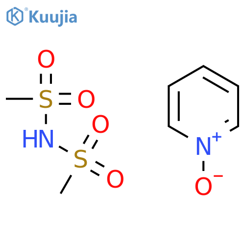 Methanesulfonamide, N-(methylsulfonyl)-, compd. with pyridine 1-oxide(1:1) structure