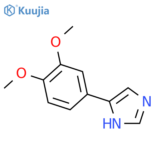 4-(3,4-dimethoxyphenyl)-1H-imidazole structure