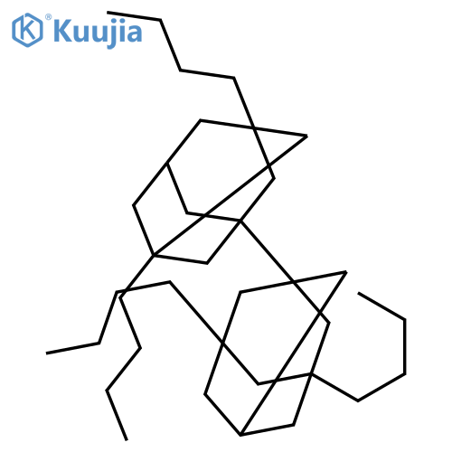 1,1'-Bitricyclo[3.3.1.13,7]decane, 3,3',5,5'-tetrabutyl- structure